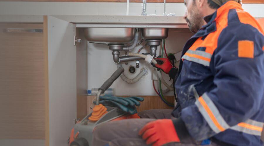 Residential Slab Leak Plumbing in Rockland, MI